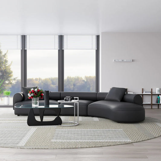 Hyprim Lisbon 3-seater Leather Sofa