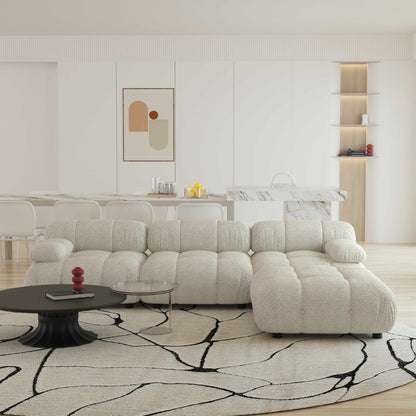 HyPrim Lisbon Elegant Modular Fabric Sofa