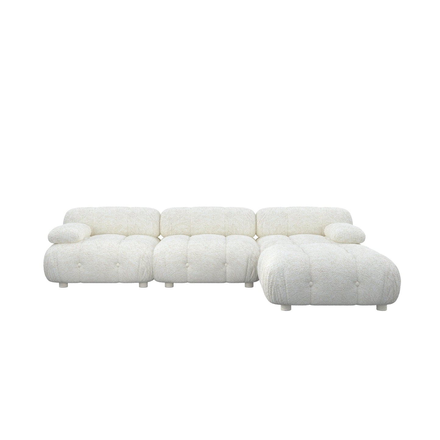 Lisbon Elegant Modular Fabric Sofa HyPrim L shape sectional sofa