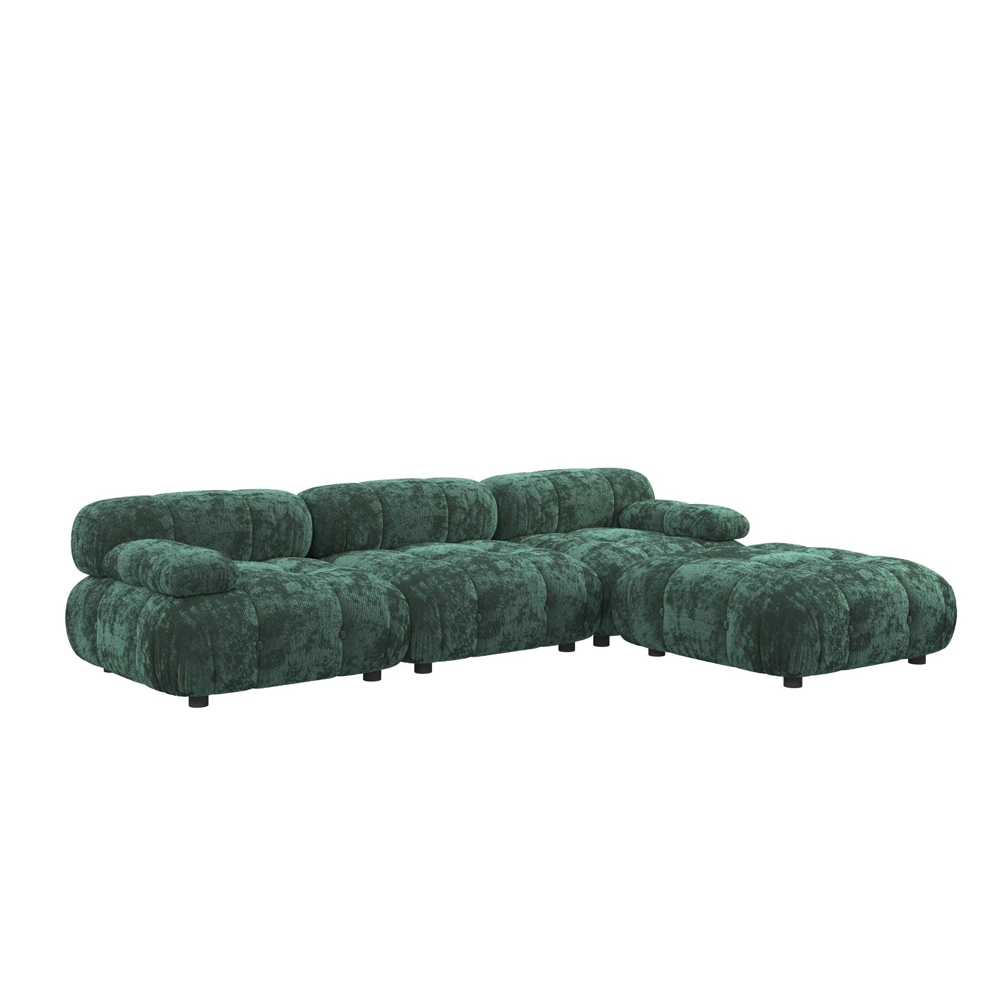 Lisbon Elegant Modular Fabric Sofa HyPrim L shape sectional sofa
