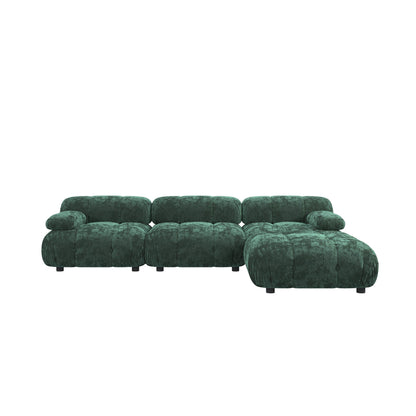 Lisbon Elegant Modular Fabric Sofa HyPrim L shape sectional sofa