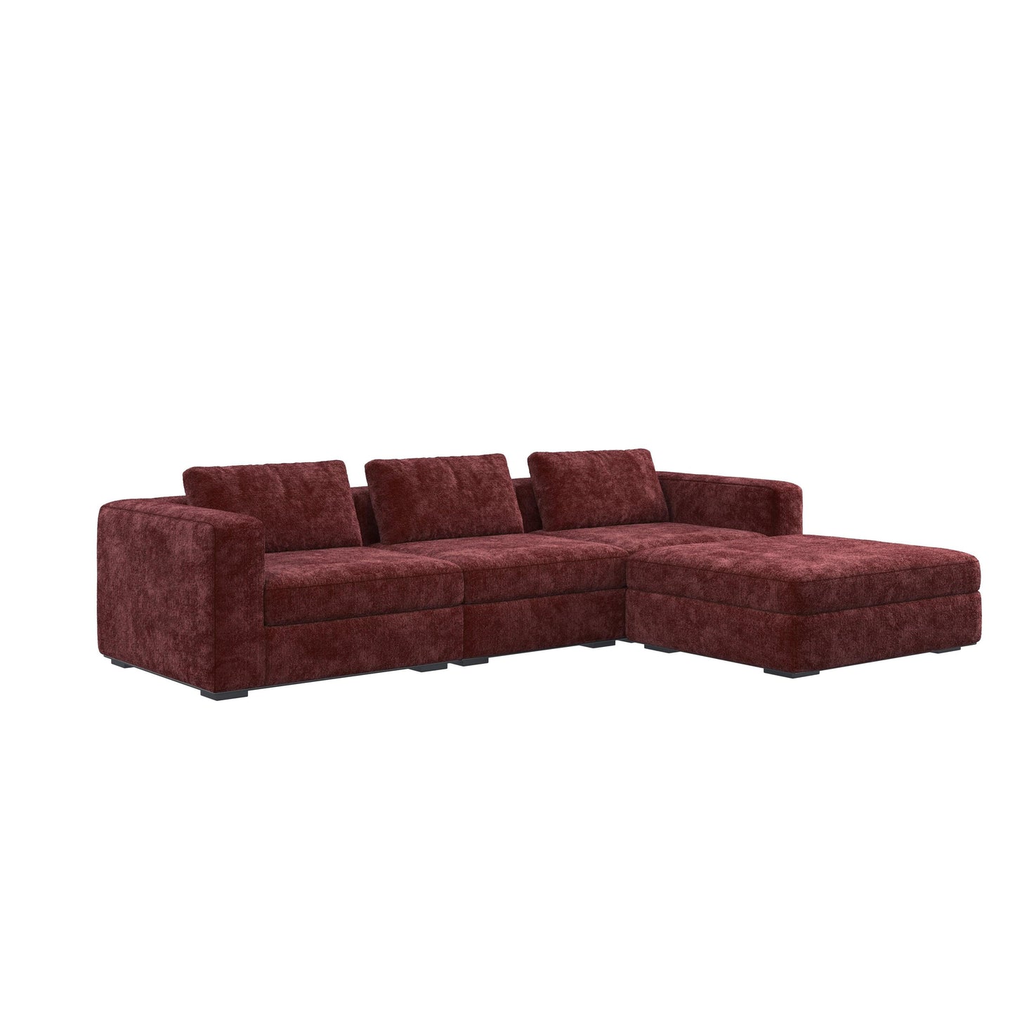 HyPrim Lisbon Brick Modular Fabric Sofa