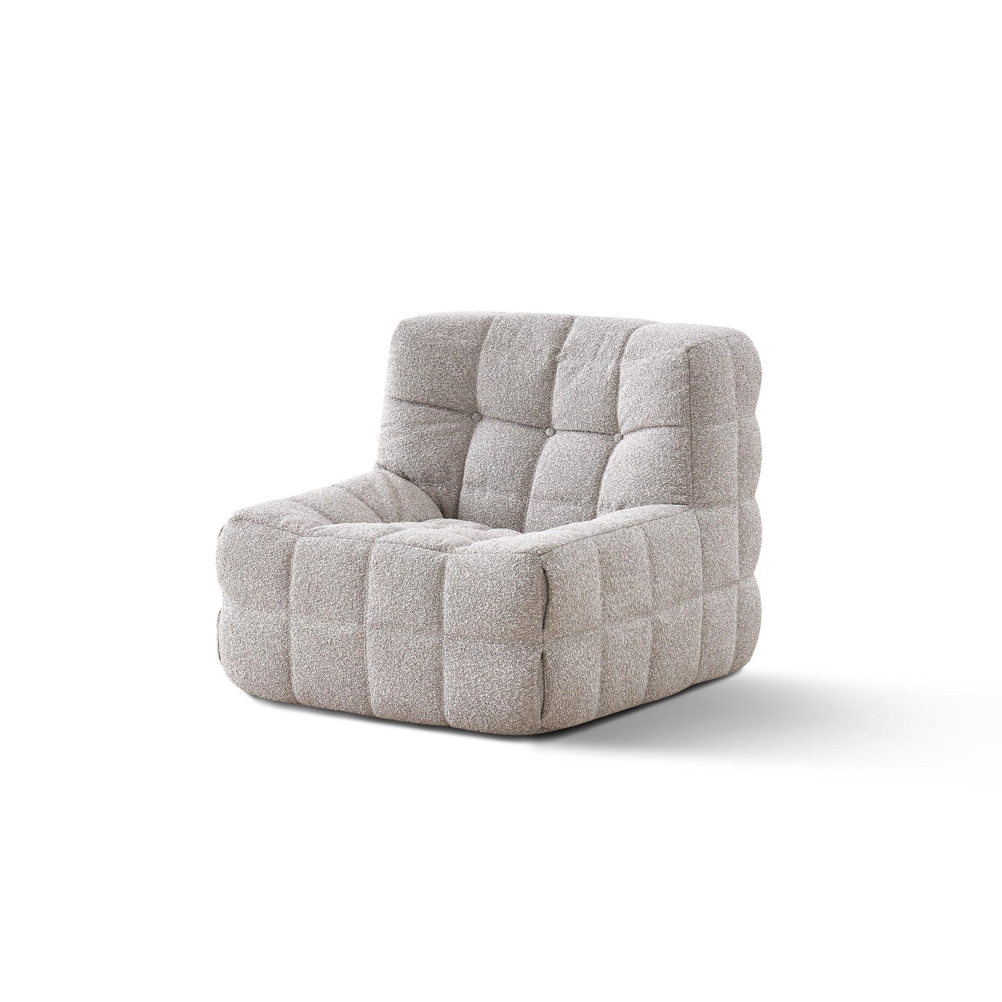 Florence Waffle Soft Fabric Chair HyPrim Sectional Sofa