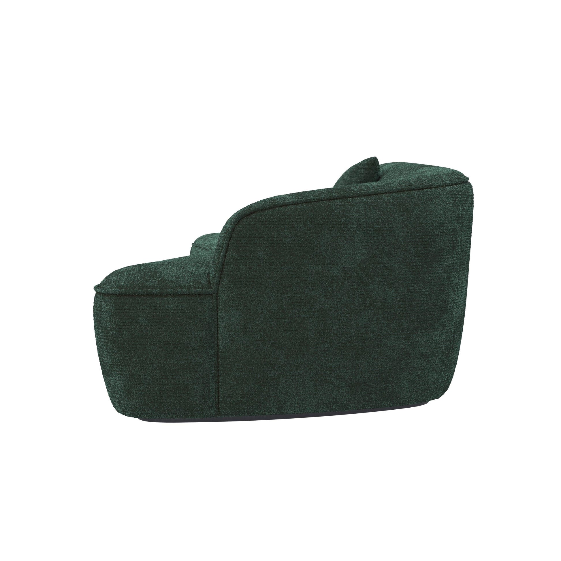 Lisbon Crescent Irregulate Fabric Sofa HyPrim Sectional Sofa