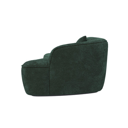 Lisbon Crescent Irregulate Fabric Sofa HyPrim Sectional Sofa