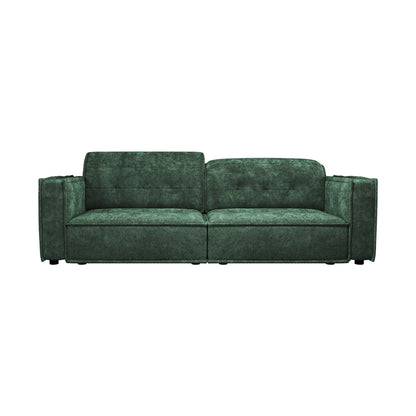 HyPrim Lisbon Audrey Olive Drab Fabric Sofa