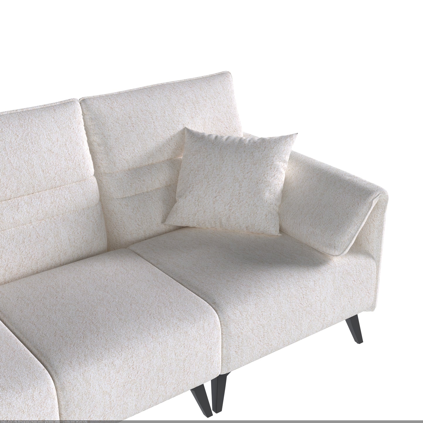 white cloud couch