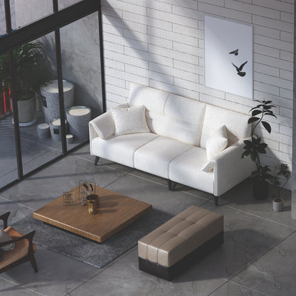 white couch