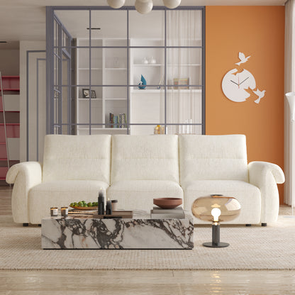 HyPrim Lisbon Camier electric powered Fabric Couch