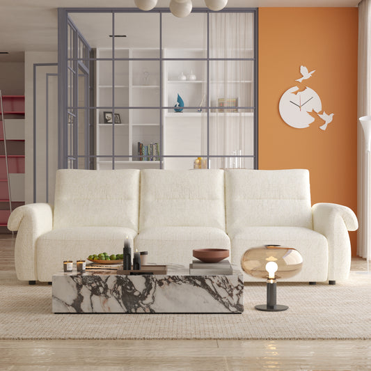 HyPrim Lisbon Camier electric powered Fabric Couch