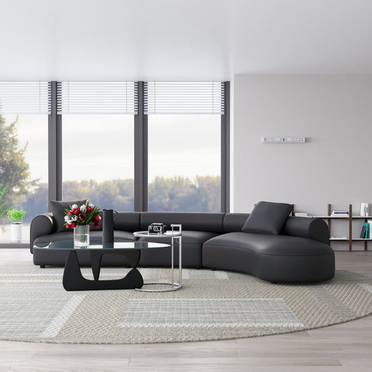 HyPrim Lisbon  3-seater Leather Sofa