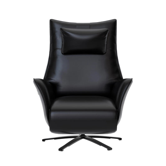 Naples Nimble Swivel Leather Power Recliner HyPrim