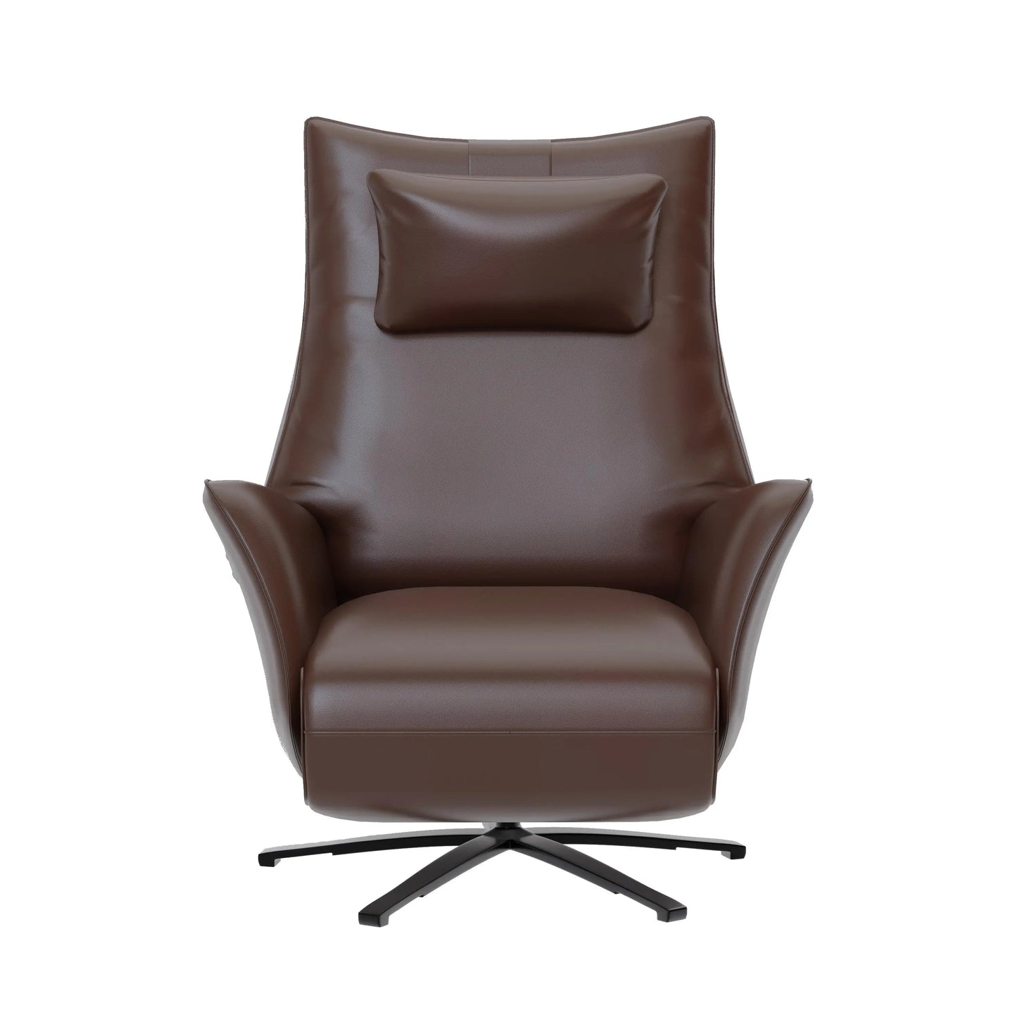 Naples Nimble Swivel Leather Power Recliner HyPrim