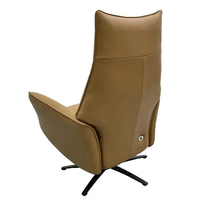 Naples Nimble Swivel Leather Power Recliner HyPrim