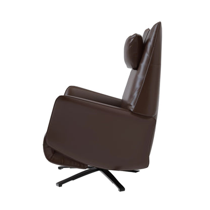 Naples Nimble Swivel Leather Power Recliner HyPrim