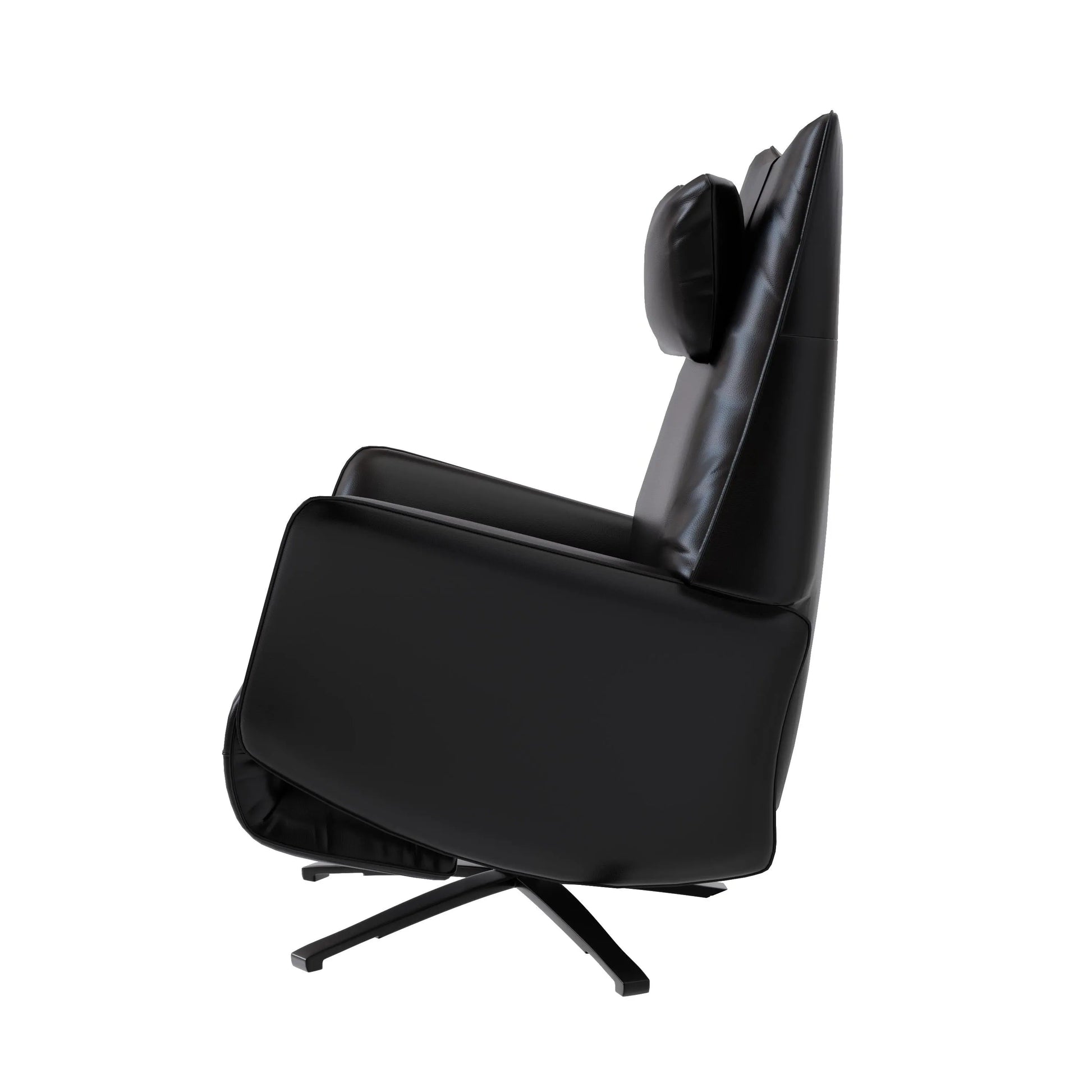 Naples Nimble Swivel Leather Power Recliner HyPrim